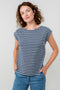 Lily & Me | Sway Striped Cotton Jersey T-Shirt