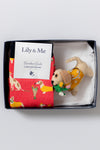 Lily & Me | Daisy Dog Socks and Keyring Giftbox