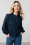 Lily & Me | Luna Blouse | Navy