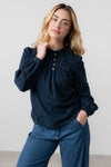 Lily & Me | Luna Blouse | Navy