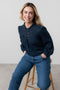 Lily & Me | Luna Blouse | Navy