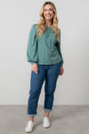 Lily & Me | Luna Blouse | Sea Mist