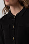 Lily & Me | Chestnut Knit Jacket | Black