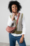 Lily & Me | Cord Crossbody Bag | Antique Rose