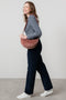 Lily & Me | Cord Crossbody Bag | Antique Rose