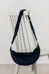 Lily & Me | Cord Crossbody Bag | Navy