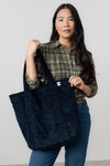 Lily & Me | Navy Corduroy Bag