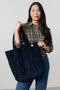Lily & Me | Navy Corduroy Bag