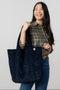 Lily & Me | Navy Corduroy Bag