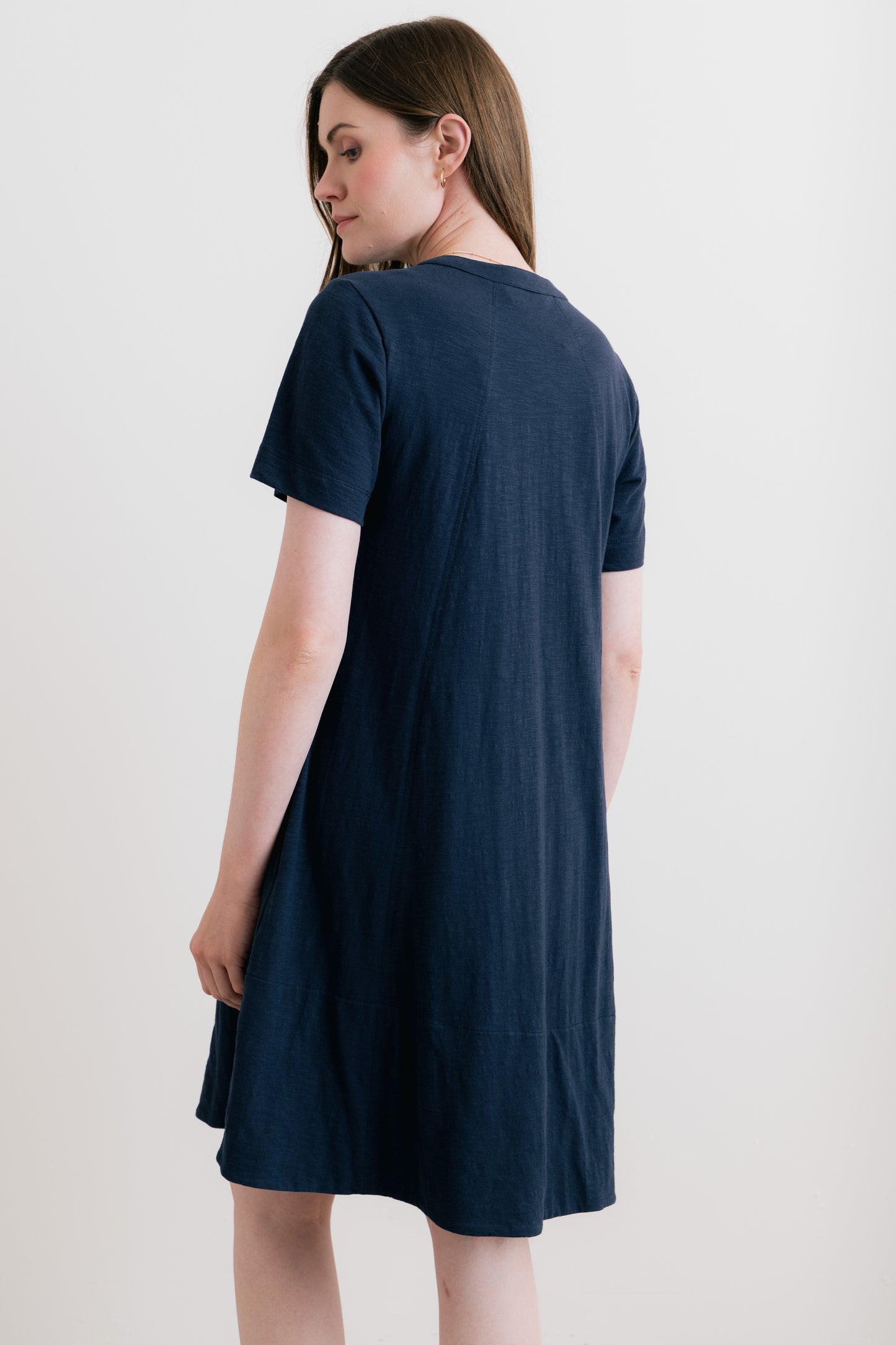 Lily & Me | Terrace Organic Cotton Dress | Navy
