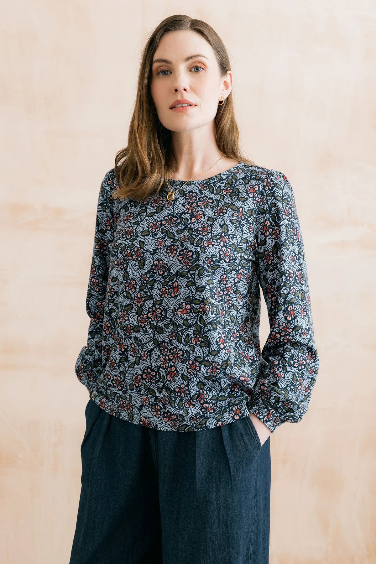 Lily & Me | Caroline Top | Powder Blue