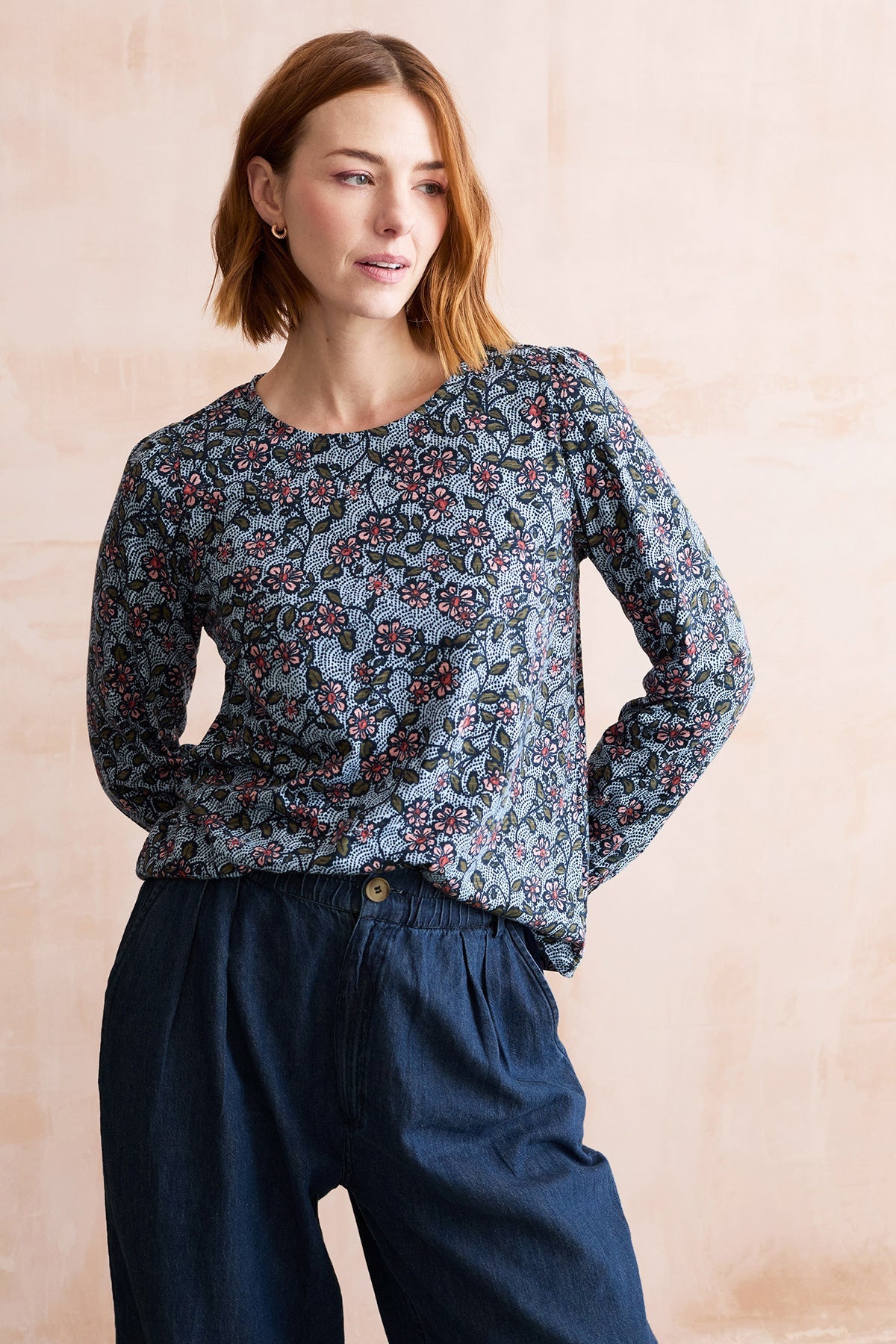 Lily & Me | Caroline Top | Powder Blue