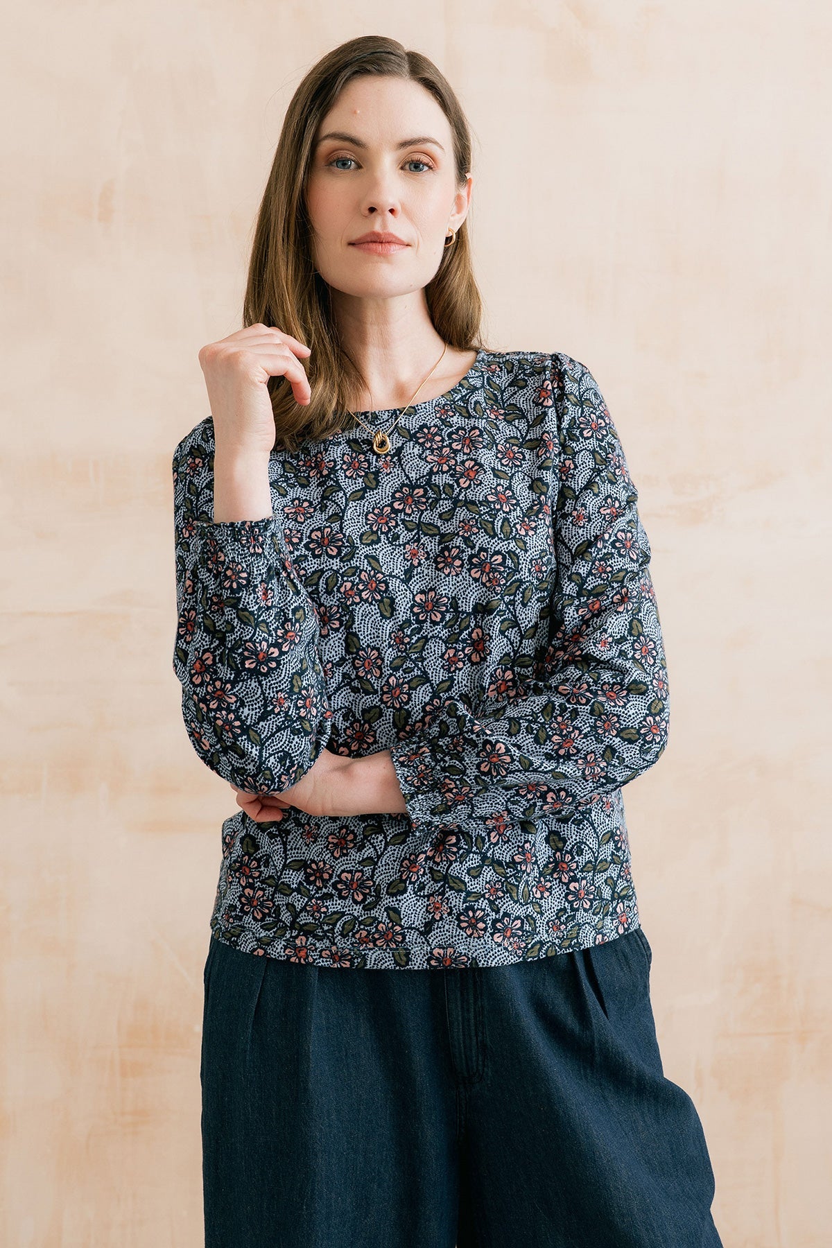 Lily & Me | Caroline Top | Powder Blue