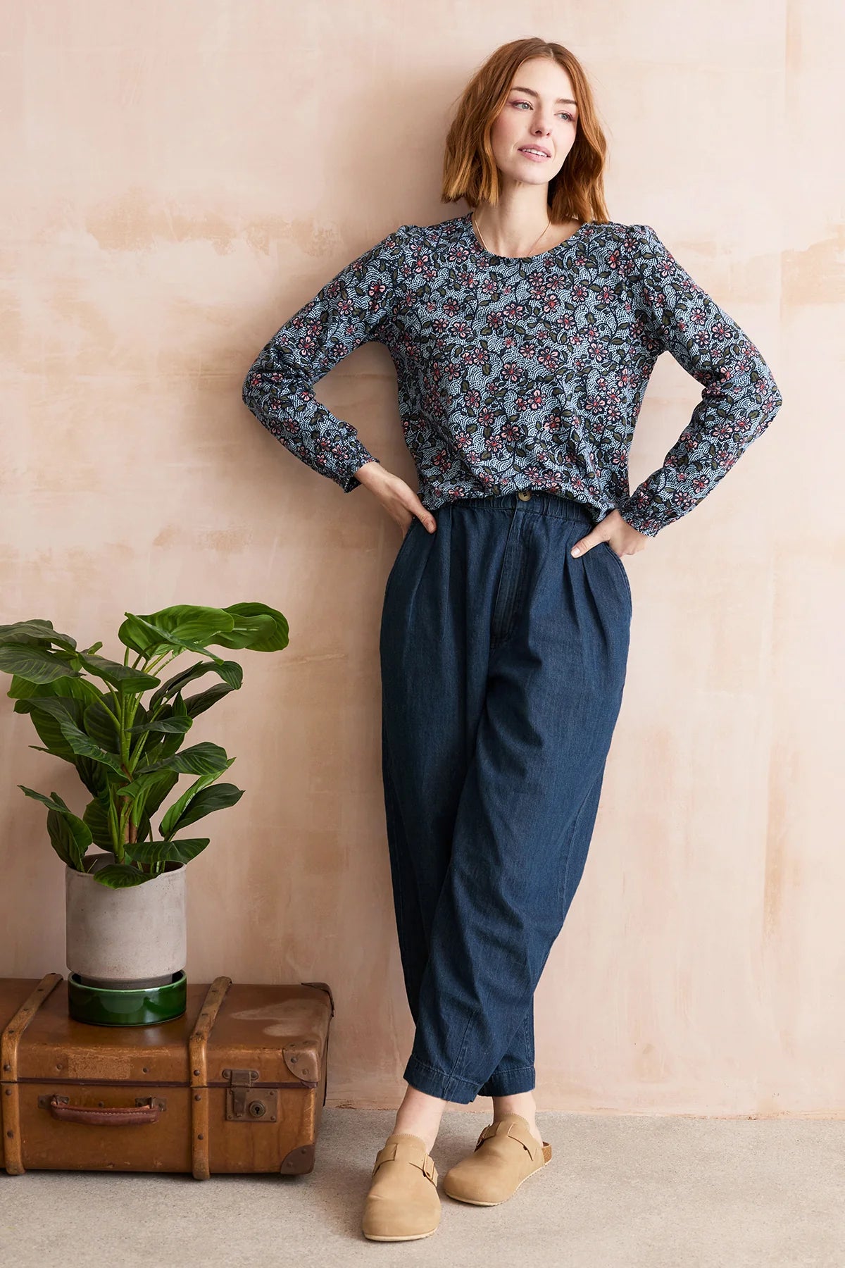 Lily & Me | Caroline Top | Powder Blue