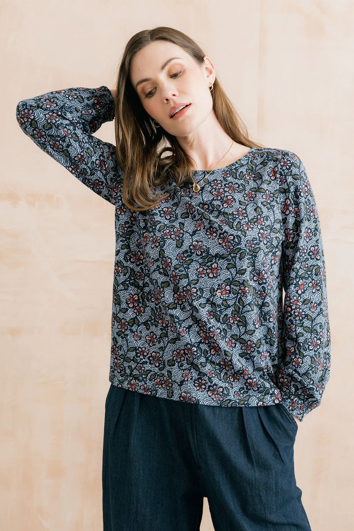 Lily & Me | Caroline Top | Powder Blue