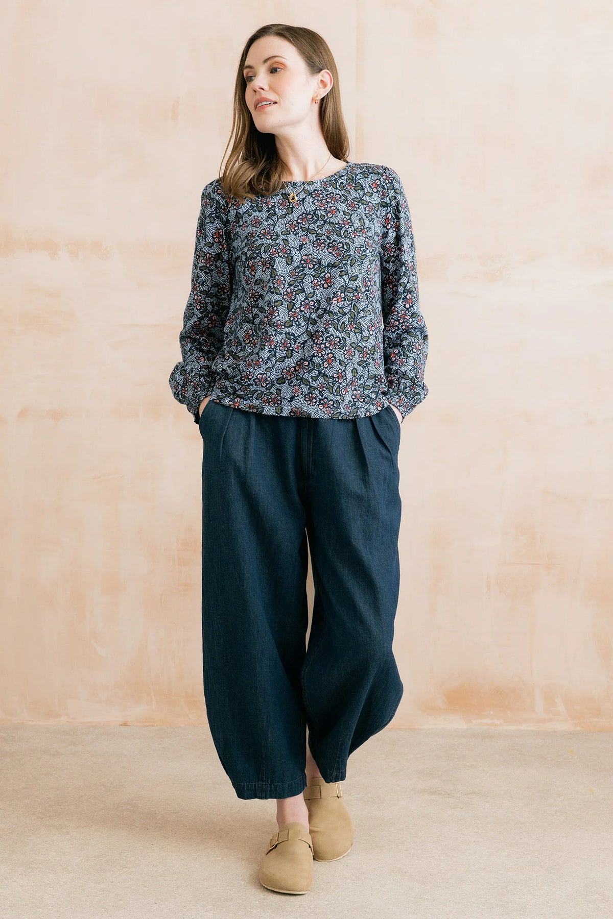 Lily & Me | Caroline Top | Powder Blue