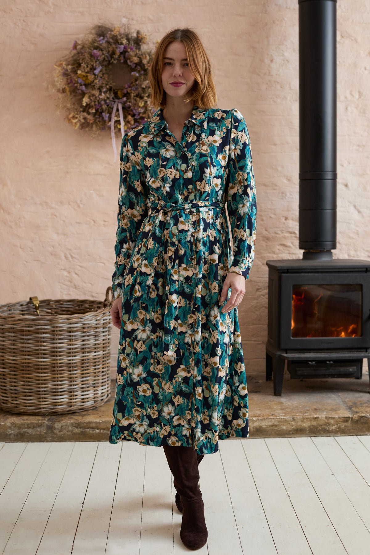 Lily & Me | Hilma Dress Vanessa | Navy