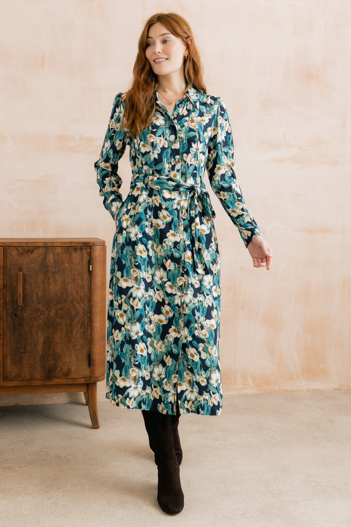 Lily & Me | Hilma Dress Vanessa | Navy