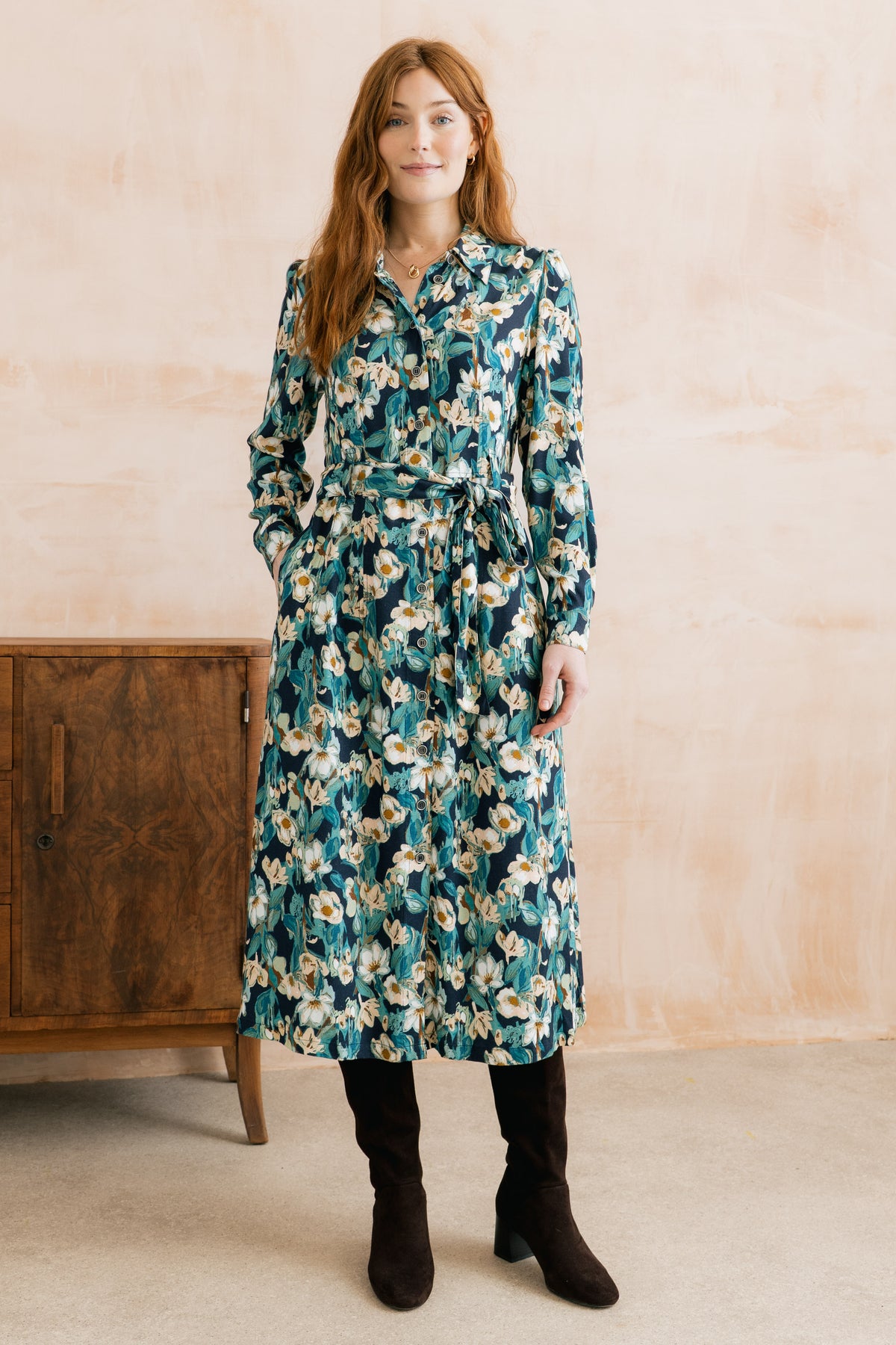 Lily & Me | Hilma Dress Vanessa | Navy