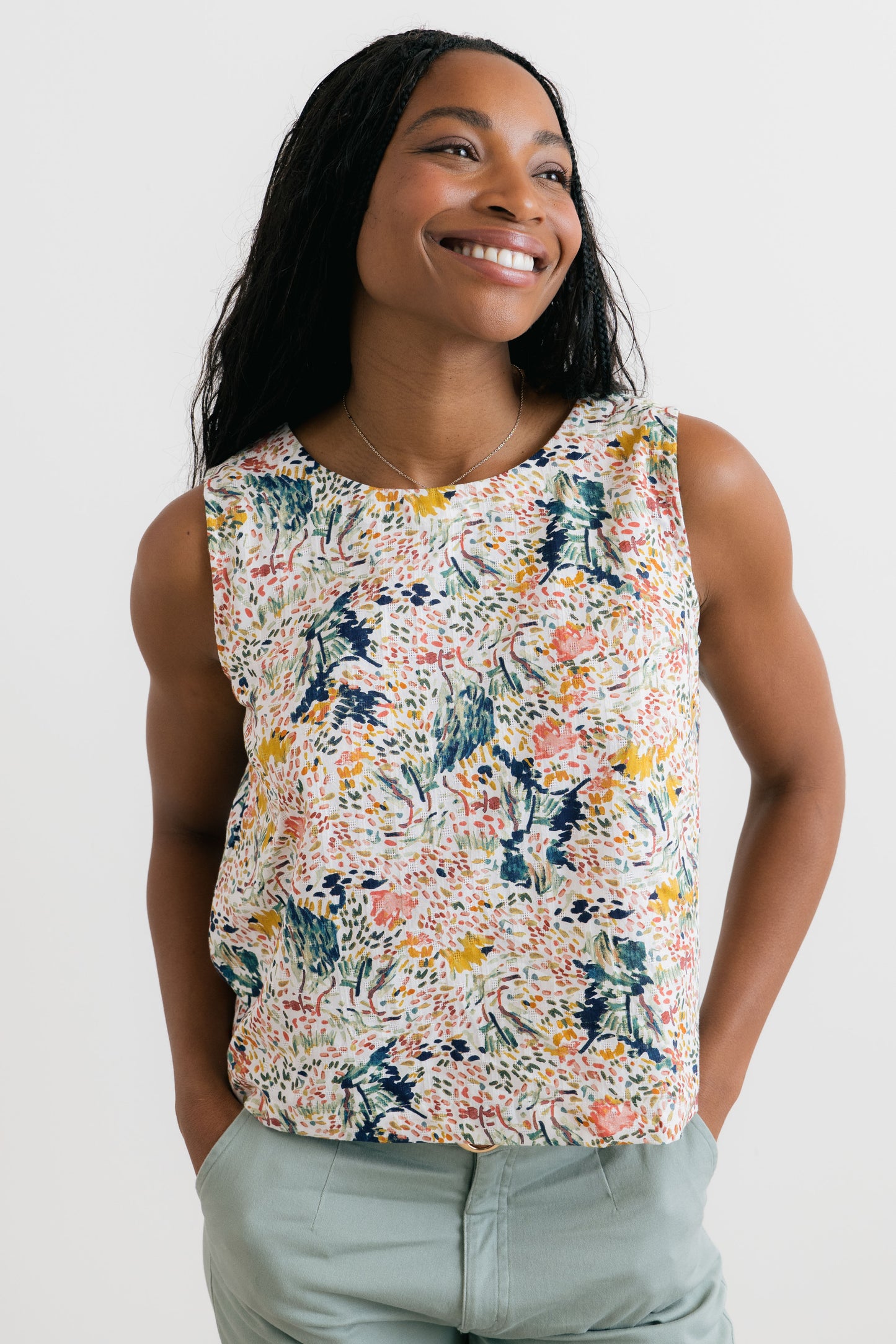 Lily & Me | Cora Vest | Ecru