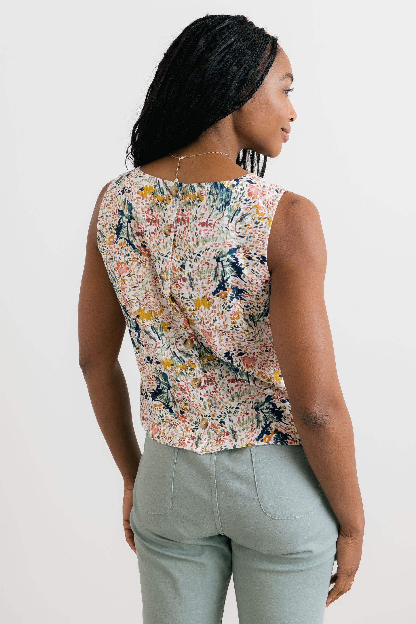 Lily & Me | Cora Vest | Ecru