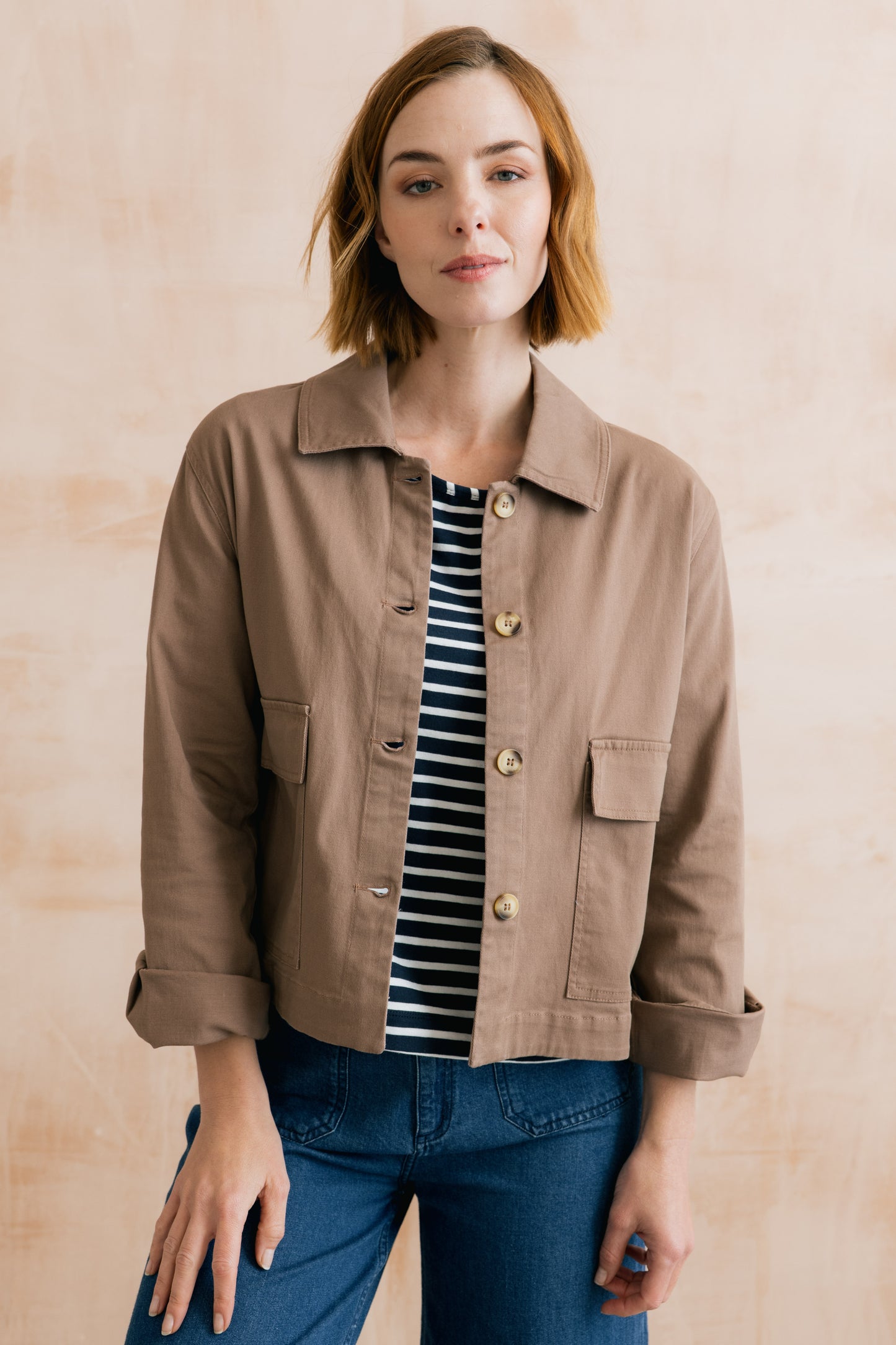 Lily & Me | Effie Jacket | Mocha