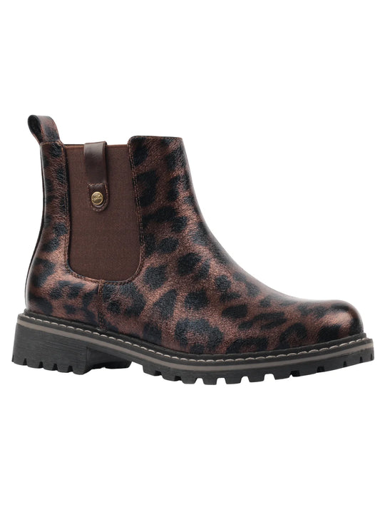 Lunar | Andrea Ankle Boot | Brown