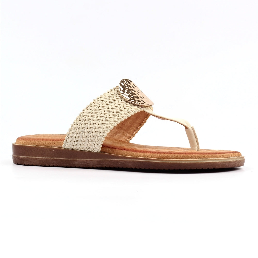 Lunar | Fiona Sandal | White - Blossom Boutique Online  