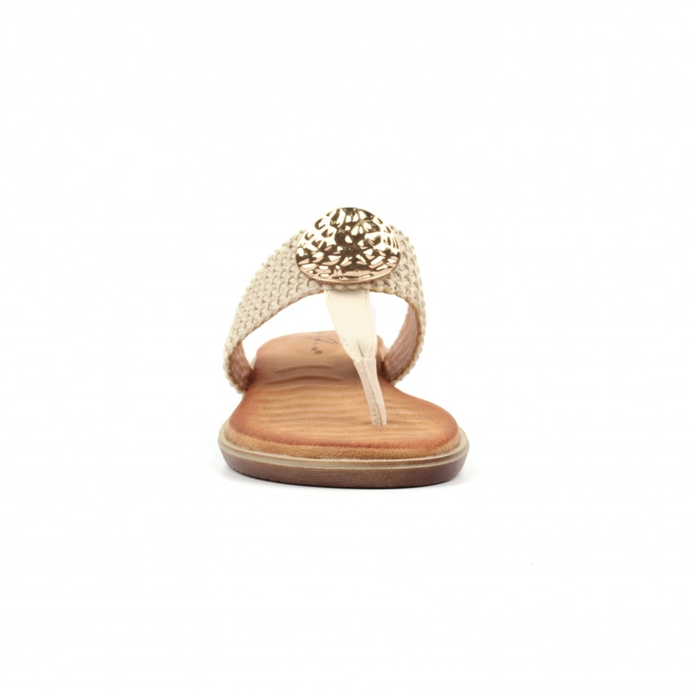 Lunar | Fiona Sandal | White - Blossom Boutique Online  