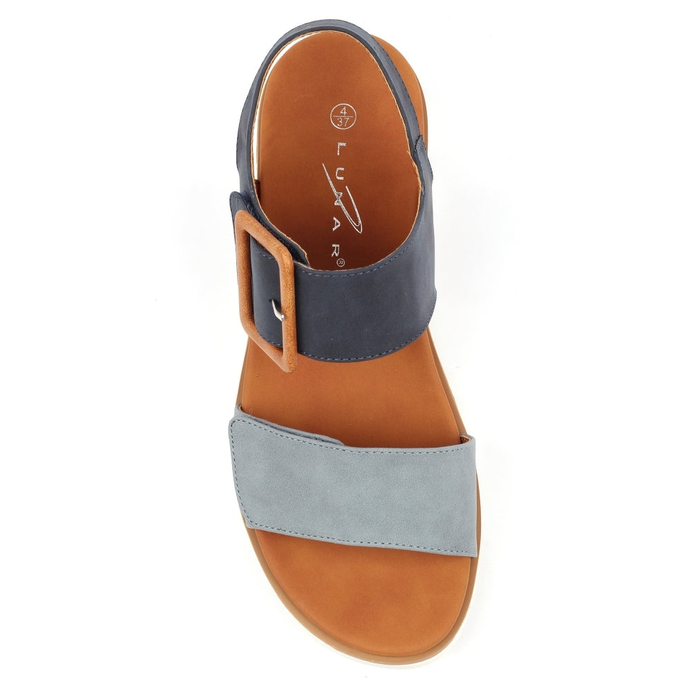 Lunar | Gabby Sandal | Navy - Blossom Boutique Online  