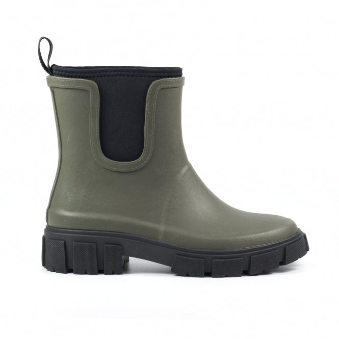 Lunar | Lazy Dogg Lake Ankle Wellington | Olive - Blossom Boutique Online  