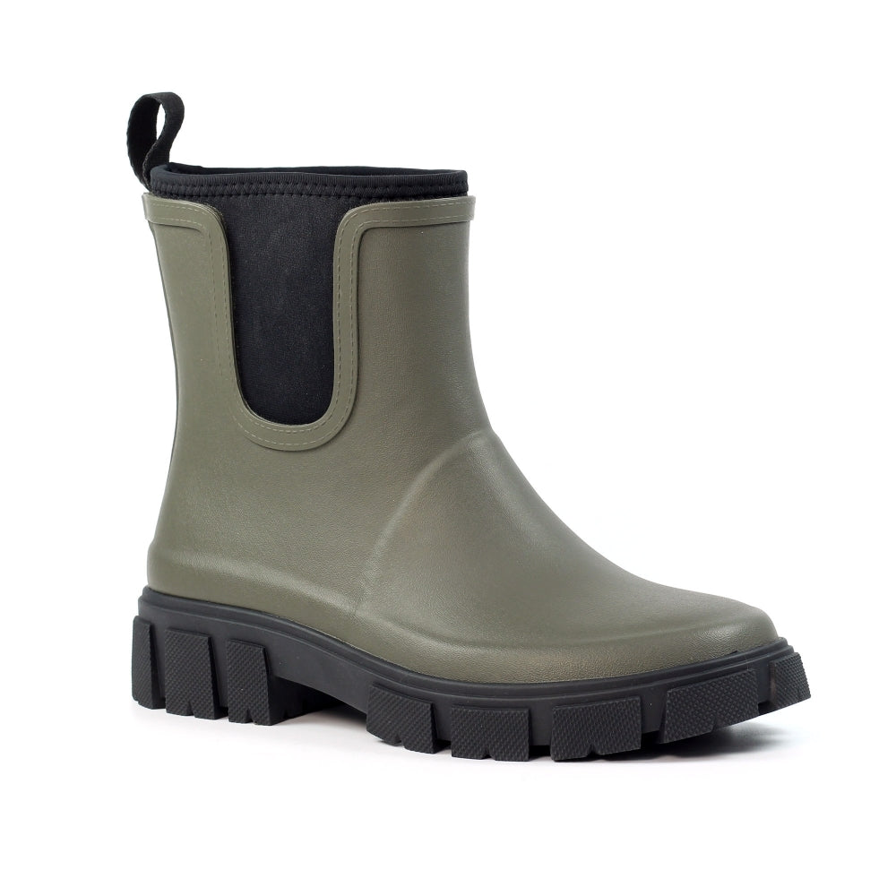 Lunar | Lazy Dogg Lake Ankle Wellington | Olive - Blossom Boutique Online  