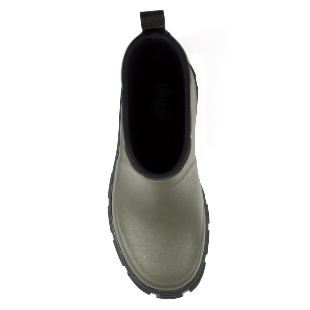 Lunar | Lazy Dogg Lake Ankle Wellington | Olive - Blossom Boutique Online  