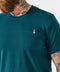 Joe Browns | Menswear | Better Than Basic Tee | Teal