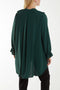 Frill Front Blouse | Green