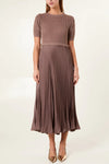 Pre-Order Knit Top Dress | Mocha