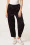 Made In Italy | Barrel  Leg Joggers | Black