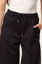 Made In Italy | Barrel  Leg Joggers | Black