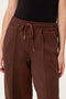 Made In Italy | Barrel  Leg Joggers | Chocolate