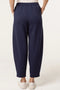 Made In Italy | Barrel  Leg Joggers | Navy