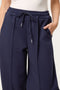 Made In Italy | Barrel  Leg Joggers | Navy