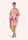 Powder UK | Oversized Shirt Dress | Floral Petal