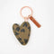 Caroline Gardner | Khaki Heart Keyring