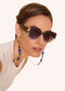 Powder UK | Sunglasses | Polina | Tortoiseshell & Aqua