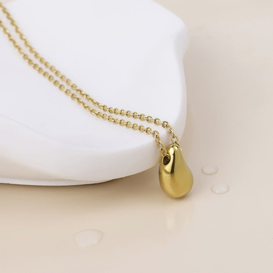 POM | Gold Plated Droplet Necklace