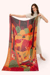 Powder UK | Autumn Forest Friends Printed Scarf