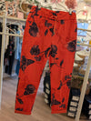 Ultimate Comfort Magic Trousers | Floral Coral