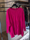 Cable Knit Jumper | Cerise