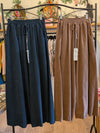 Cord Wide Leg Trousers