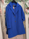 Pre-loved | M & S Coat | Cobalt Blue | Size 18